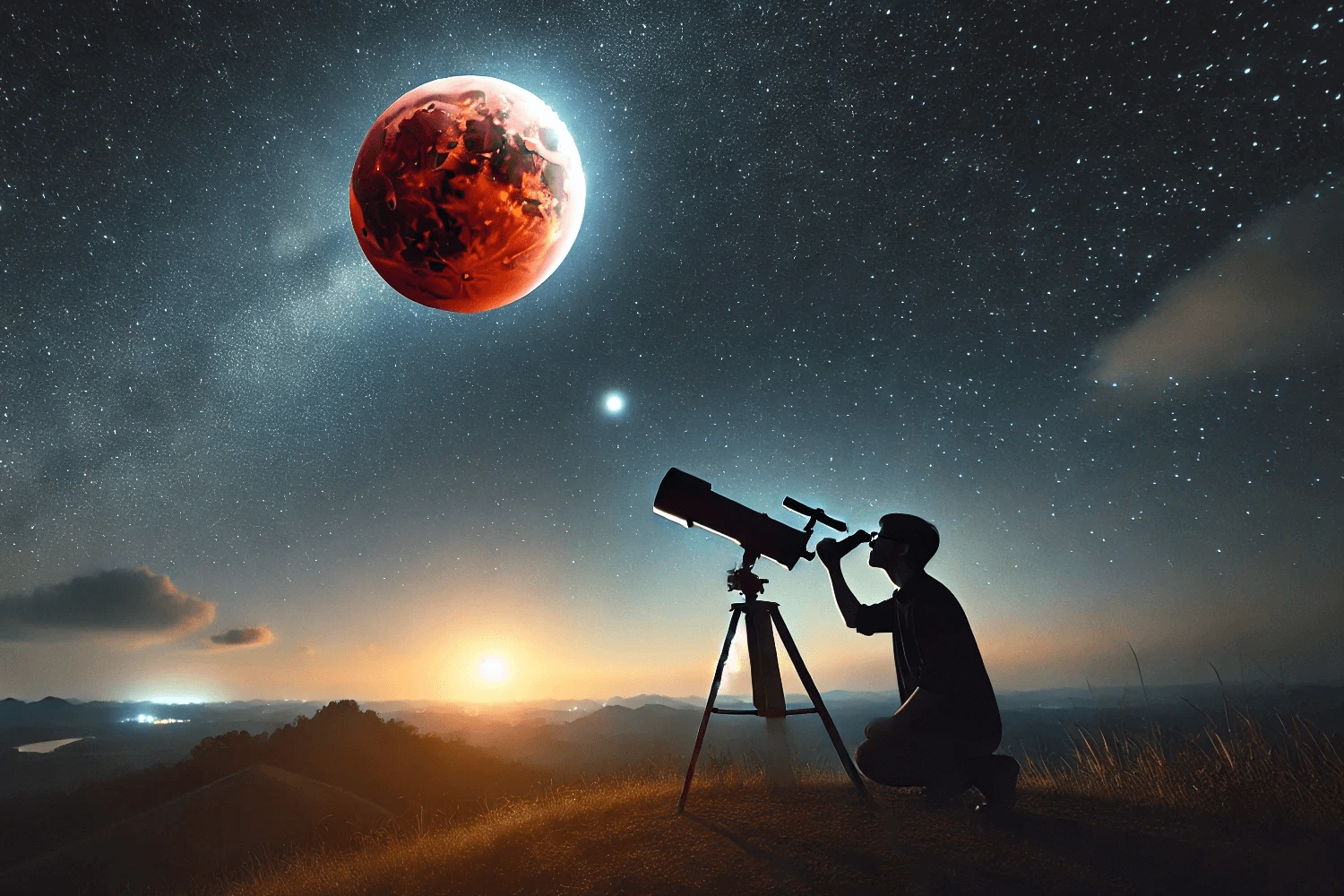 Come osservare l'eclissi lunare